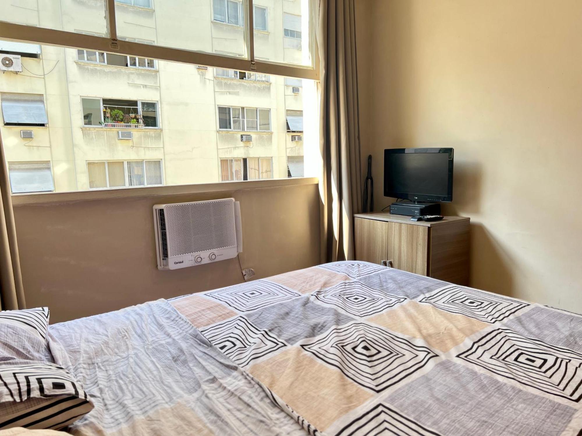 Complete And Quiet Apartment @ Copacabana 리오데자네이루 외부 사진