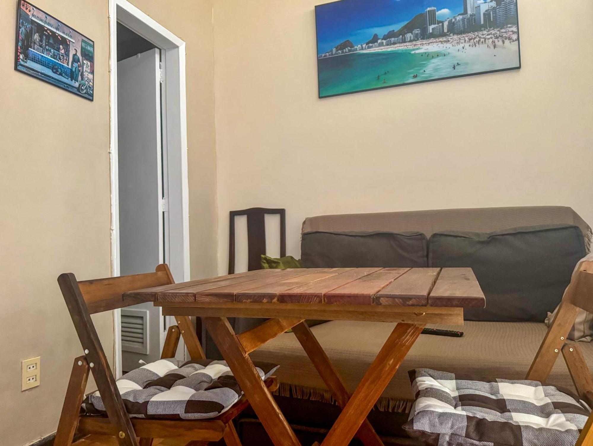 Complete And Quiet Apartment @ Copacabana 리오데자네이루 외부 사진