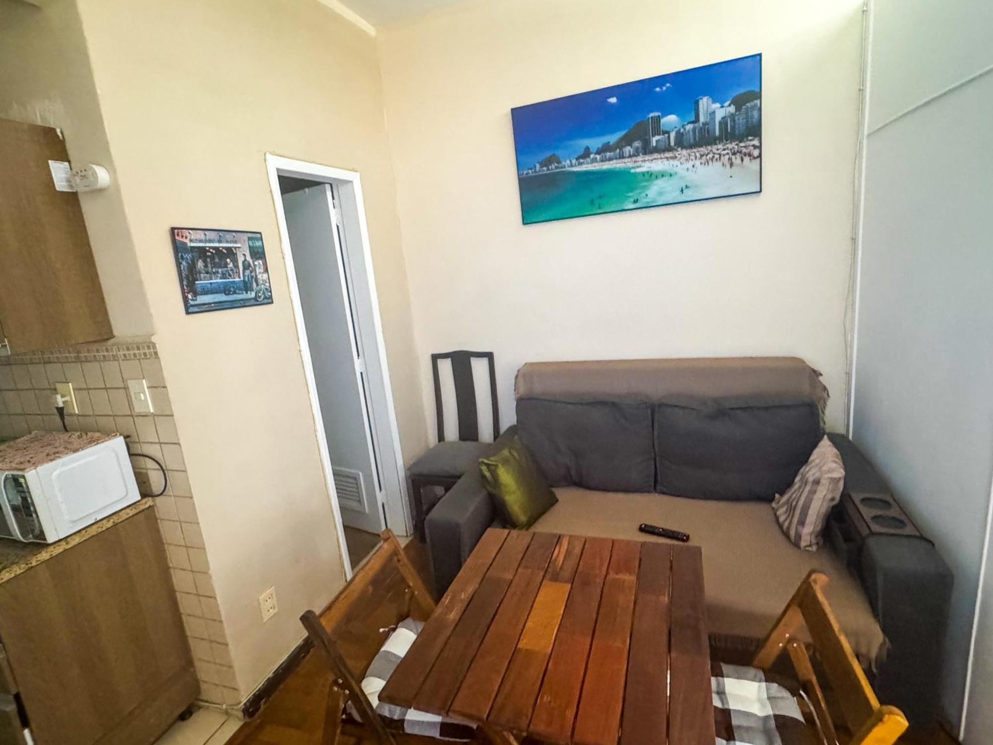 Complete And Quiet Apartment @ Copacabana 리오데자네이루 외부 사진